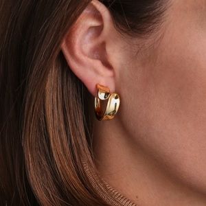 Jenny Bird Marta loops in gold